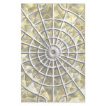 Silver and Gold Spider Web Stationery
