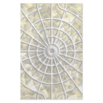 Silver and Gold Spider Web Stationery