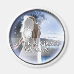 Silver and Grace Woman Fridge Magnet