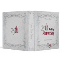 Silver Anniversary Vinyl Binders