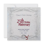 Silver Anniversary Custom Announcement