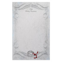 Silver Anniversary Stationery