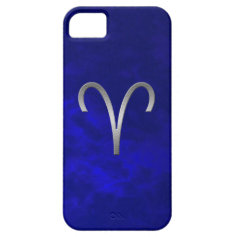 silver aries iPhone 5 cover