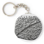 Silver Aspen Keychain