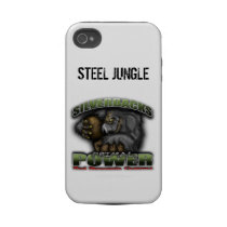 Silver Backs iPhone Case Tough Iphone 4 Cover