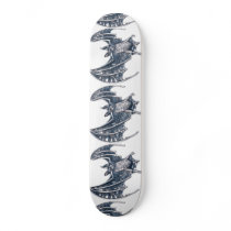 Silver Bat skateboards by Paddydee56 Silver Bat skateboards