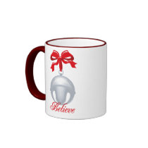 Silver Bell Believe Coffee Mug