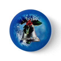Silver Bells Pinback Buttons