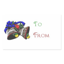 Silver Bells Gift Stickers