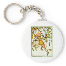 Silver Birch Fairy Key Chain
