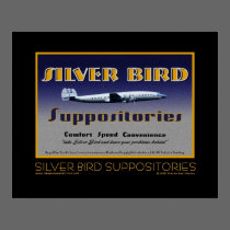 Silver Bird Suppositories fine art poster posters