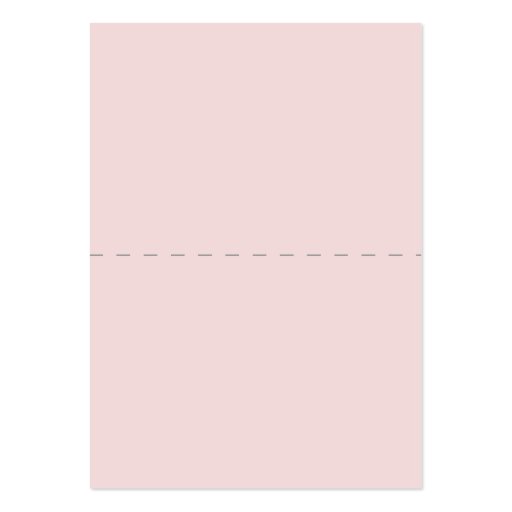 Silver & Blush Chandelier place cards Business Card Template (back side)