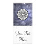 'Silver Burst' Personalized Rack Card