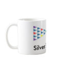 Silver Buzz Cafe Coffee Mug - White by SilverBuzzCafe Silver Buzz Cafe Coffee Mug - White