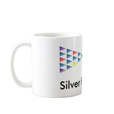Silver Buzz Cafe Coffee Mug - White by SilverBuzzCafe