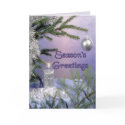 Silver Candle Greetings cards by Spice Silver Candle Greetings cards