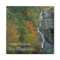 Silver Cascade NH   Magnet