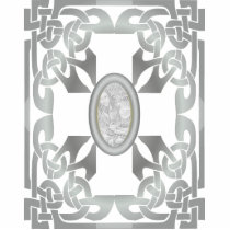 Silver Celtic Design Photo Frame Sculpture photo sculptures