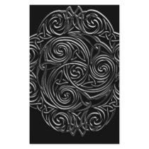 Silver Celtic Emblem stationery