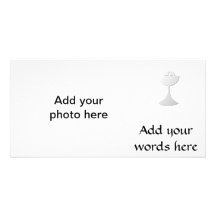 Silver Chalice and Host Photo Card