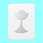 Silver Chalice and Host magnets