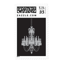 Silver chandelier postage by twunschl Silver chandelier postage