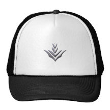 Silver Chevron hat