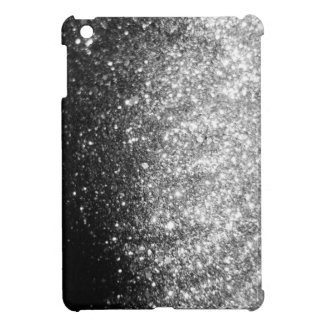 Silver Christmas Glitter Print Sparkle iPad Mini iPad Mini Cover