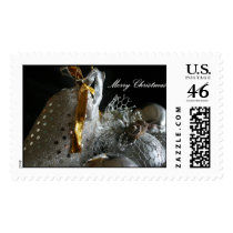 Silver Christmas postage