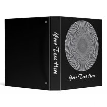 Silver Circles Binder Template