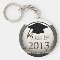 Silver Class Of 2013 Keychain keychains