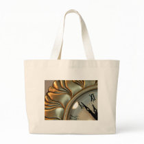 Silver Clock Bag