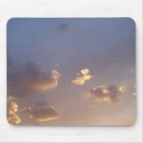 silver clouds mousepads