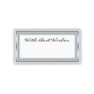 Best Wishes Shipping, Address, &amp; Return Address Labels | Zazzle
