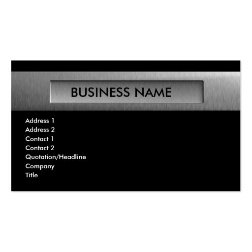 silver_company_3 business cards