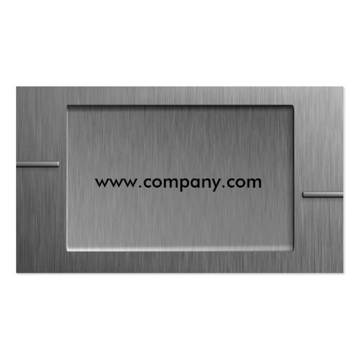 silver_company business card (back side)