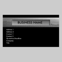 silver_company business cards