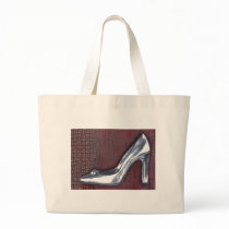 Silver Crocodile Pump bags by ElainePlesser Silver Crocodile Pump bags