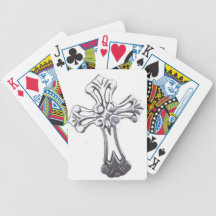 silver cross deck of cards