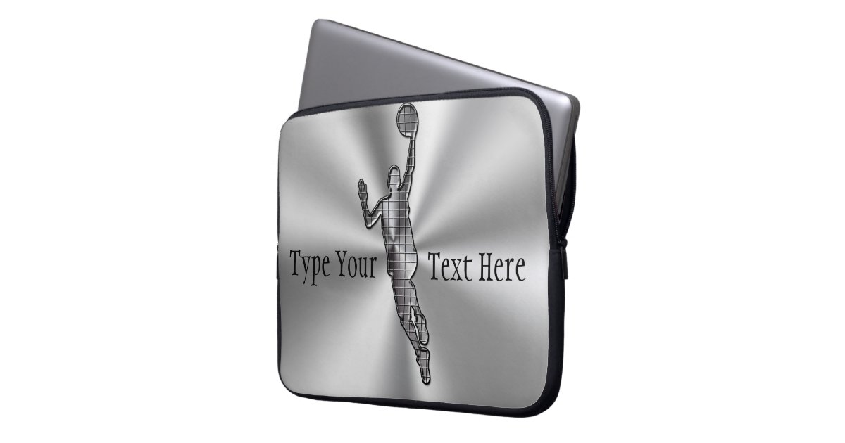 silver custom laptop sleeves 15 6 add your text zazzle silver custom laptop sleeves 15 6 add your text zazzle
