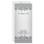 Silver Diamonds Business Gift Certificates Full Color Rack Card