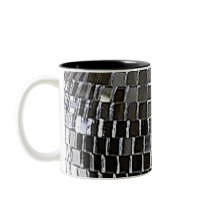 Silver Disco Ball Coffee Mugs