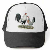 Silver Duckwing Gamefowl Trucker Hat