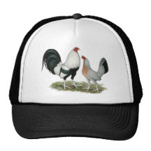 Silver Duckwing Gamefowl Trucker Hat