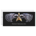 Silver Eagles and Star Bookmark Rack Full Color Rack Card