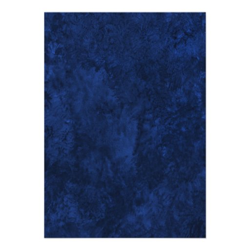 Silver Falling Stars Blue Prom Formal Invitations