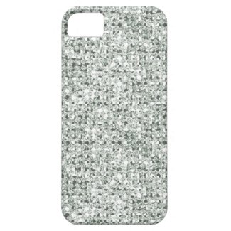 Silver Faux Jewels iPhone 5 Case