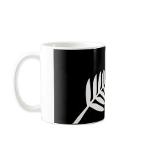 Silver Fern Flag (New Zealand) mugs