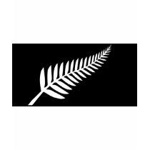 Silver Fern Flag (New Zealand) t-shirts
