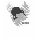 Silver Fern Kiwi Womens T-Shirt by kiwisoutback Silver Fern Kiwi Womens T-Shirt